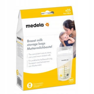 Medela vrecko na mlieko 180 ml 50 ks.